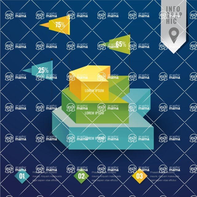 Infographic Templates Collection - Vector, Photoshop, PowerPoint, Google Slides - Colorful Vector Infographic Template